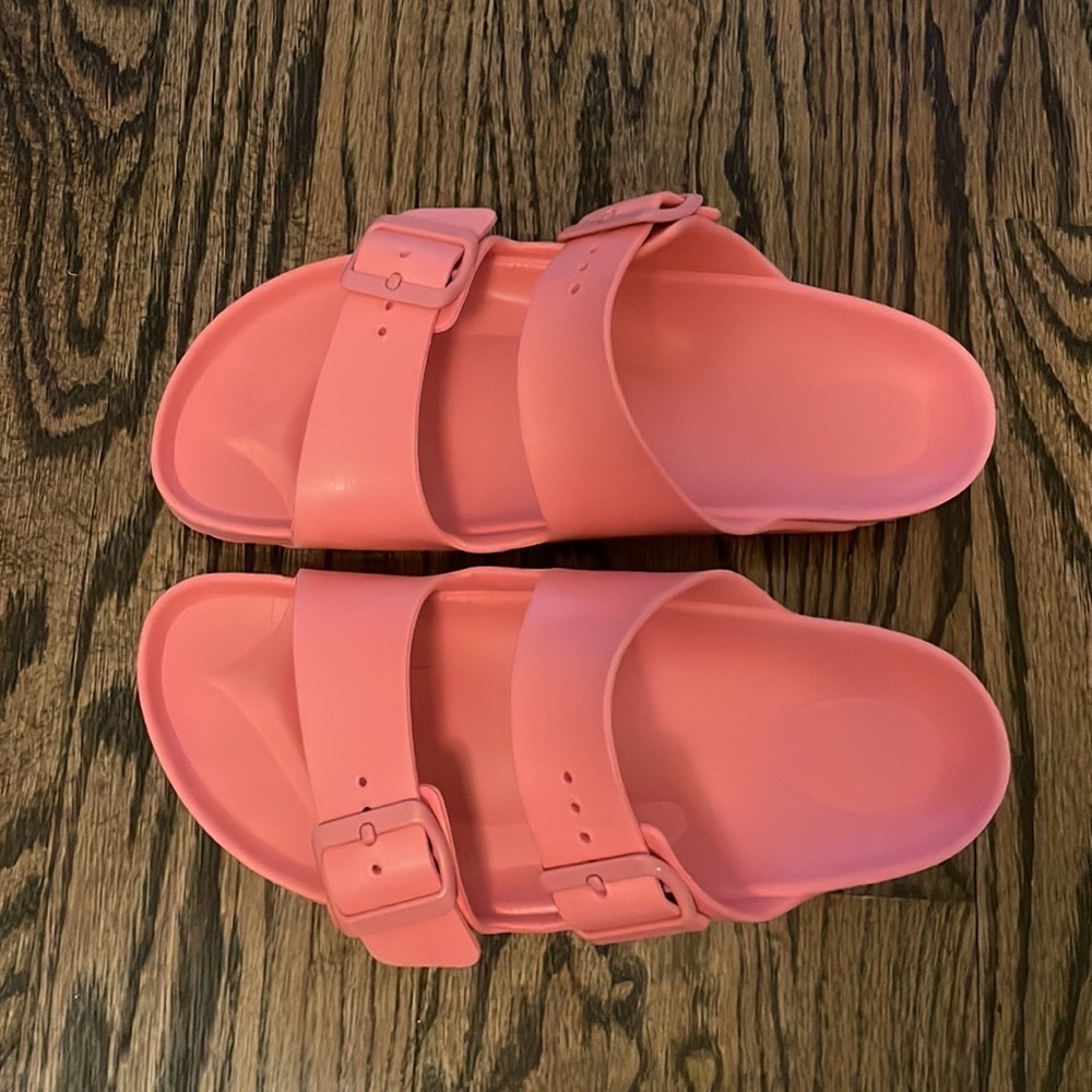 Birkenstock Arizona Eva sandals in watermelon